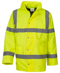 Yoko Hi-vis Classic Motorway Jacket - Yellow