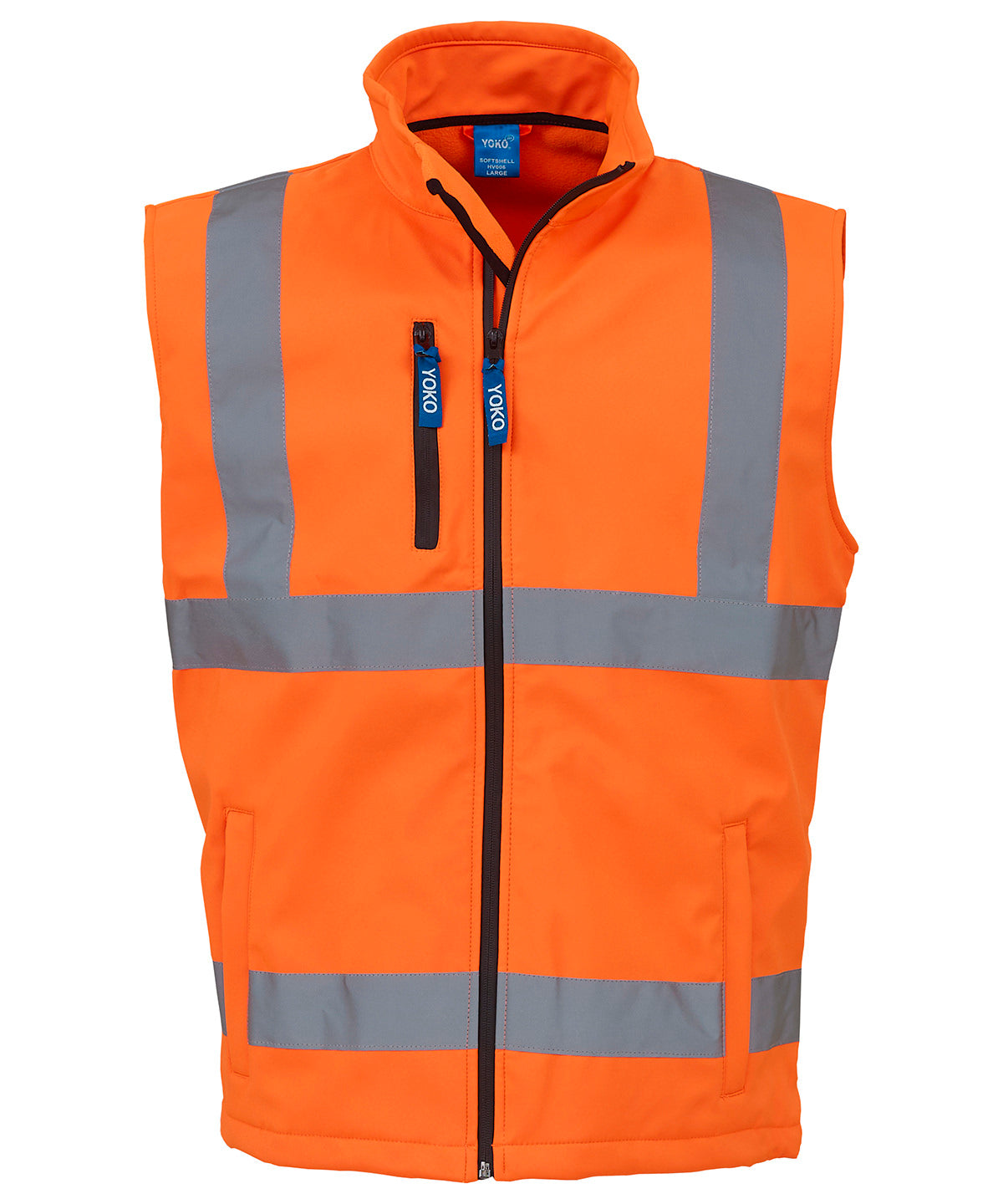 Yoko Hi-vis Softshell Gilet - Orange