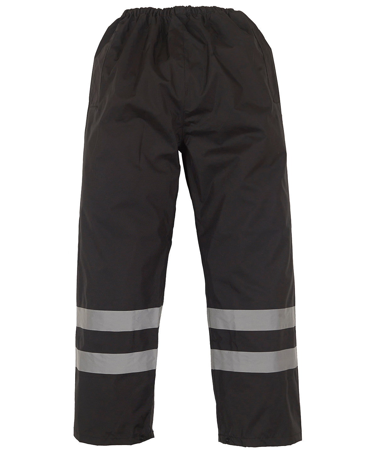 Yoko Hi-vis Waterproof Overtrousers - Black