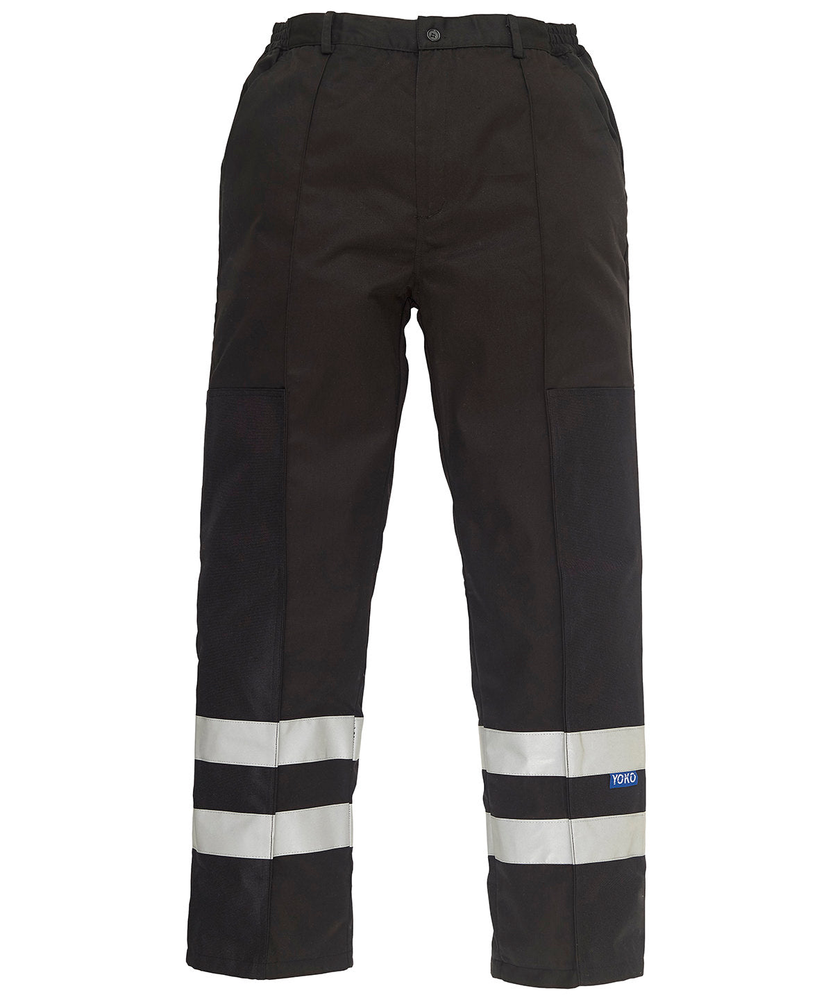Yoko Reflective Polycotton Ballistic Trousers - Black