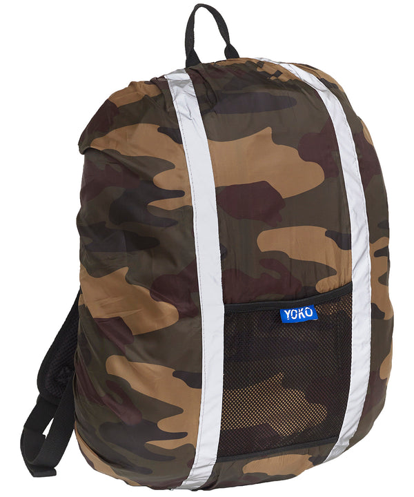 Yoko Hi-vis Rucksack Cover - Camouflage