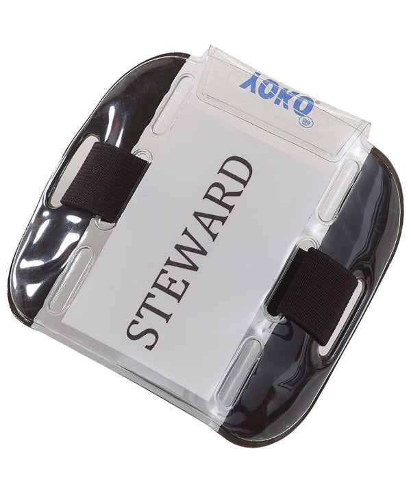 Yoko Id Armbands - Black