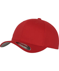 Flexfit Fitted Baseball Cap - Red