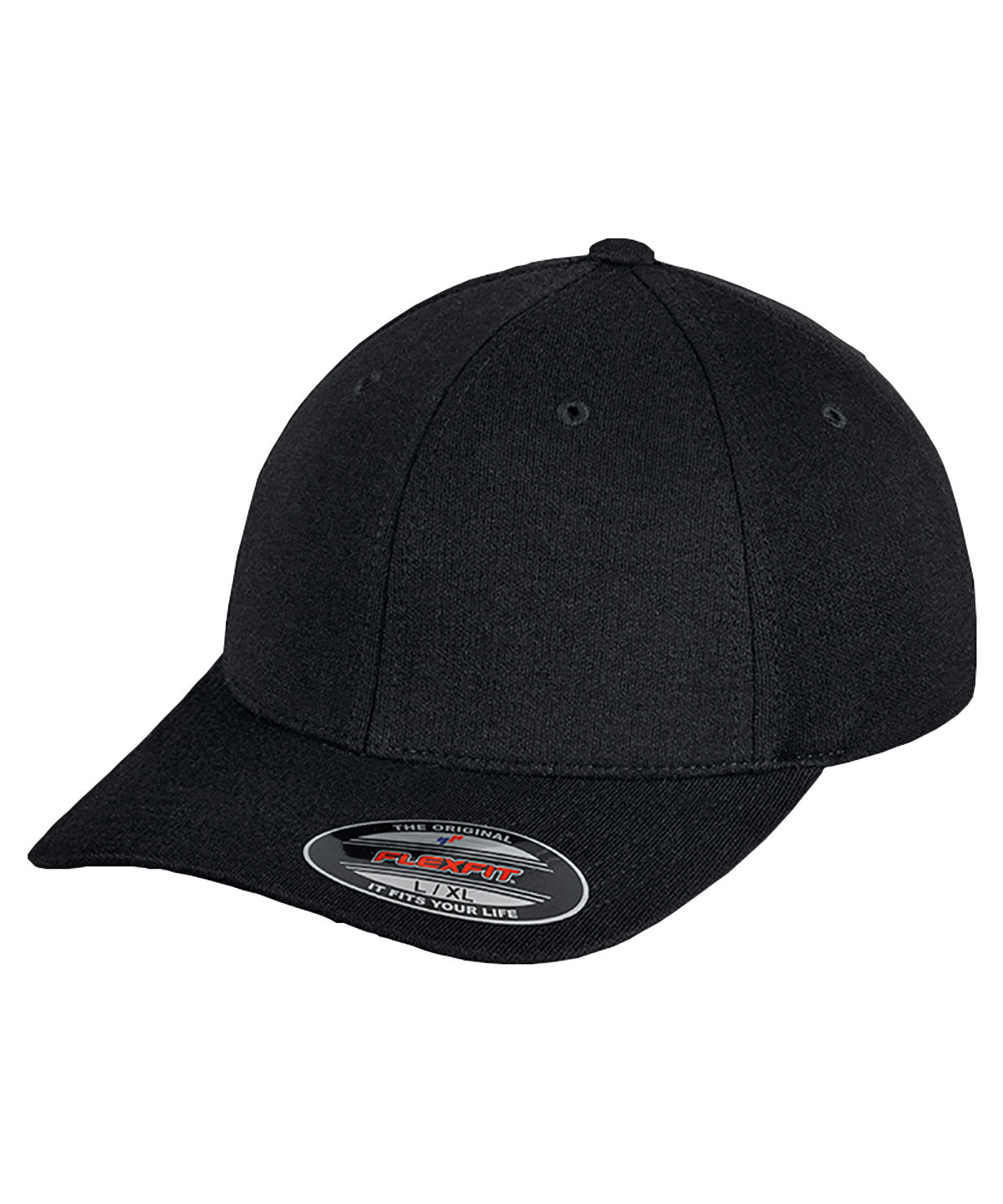 Flexfit Double Jersey Cap - Black