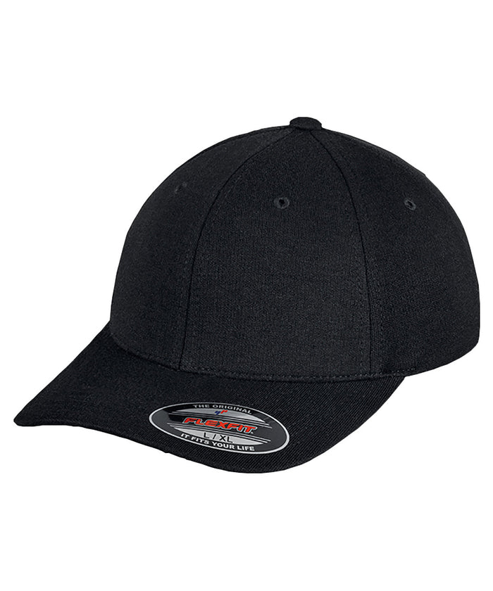Flexfit Double Jersey Cap - Black