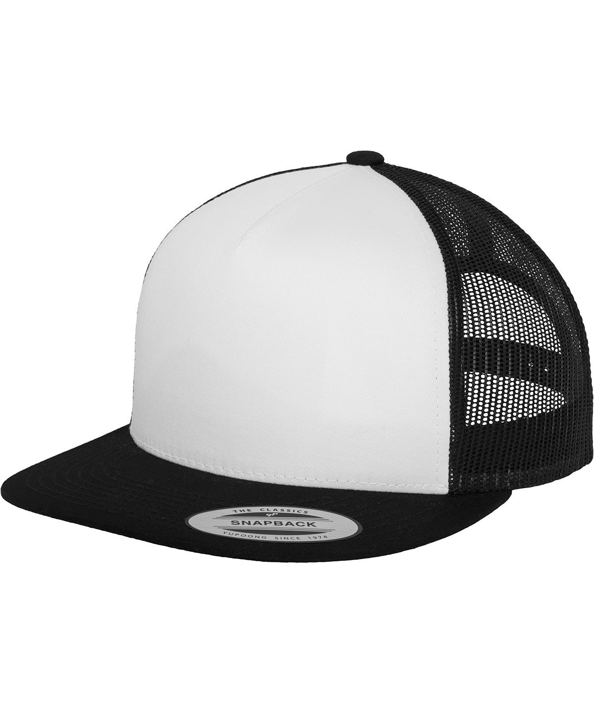 Flexfit Classic Trucker - Black/White/Black