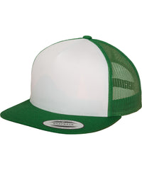 Flexfit Classic Trucker - Kelly/White/Kelly