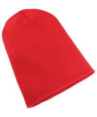 Flexfit Heavyweight Long Beanie - Red