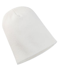 Flexfit Heavyweight Long Beanie - White