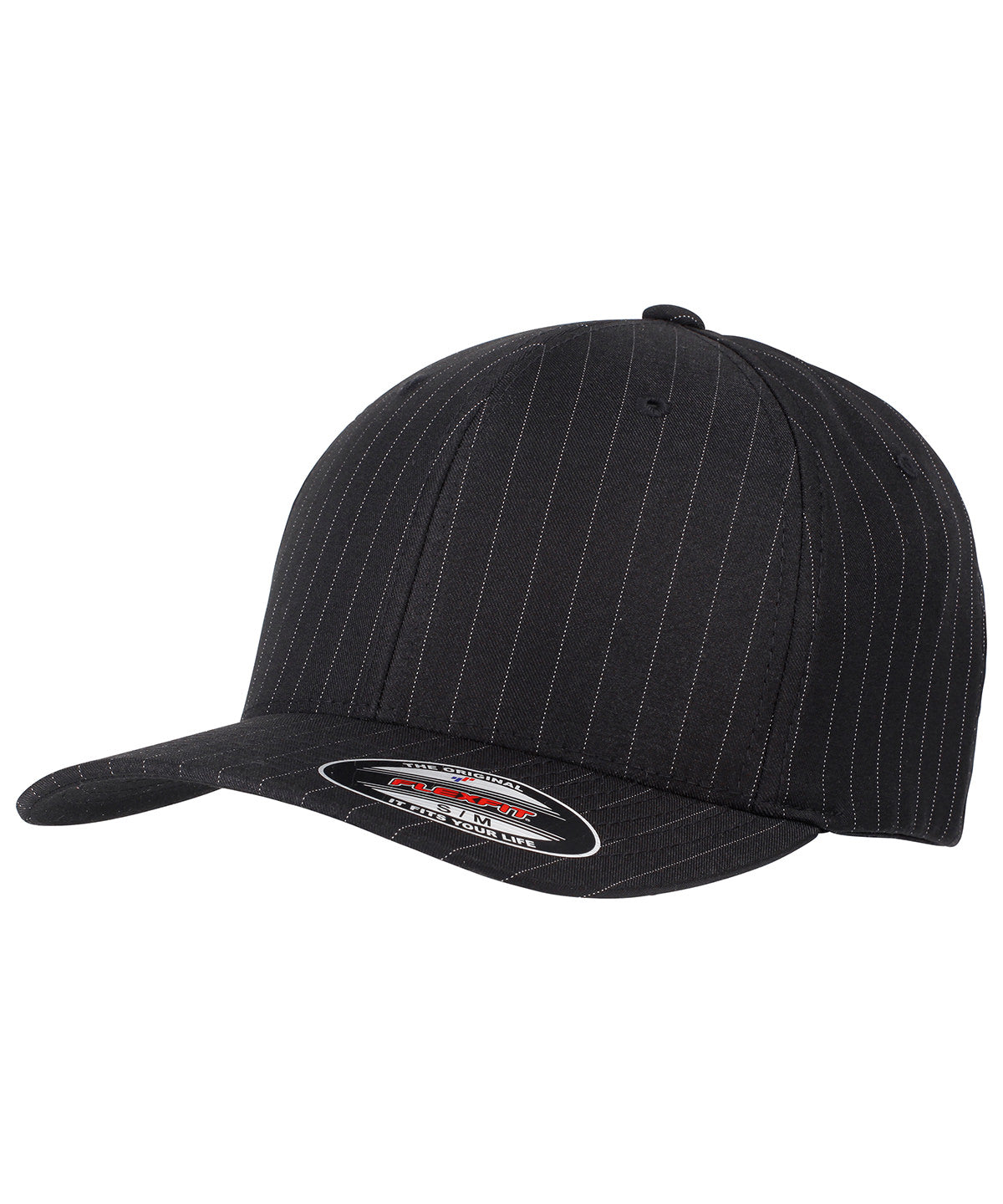 Flexfit Pinstripe - Black/White