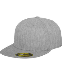 Flexfit Premium 210 Fitted Cap - Heather Grey