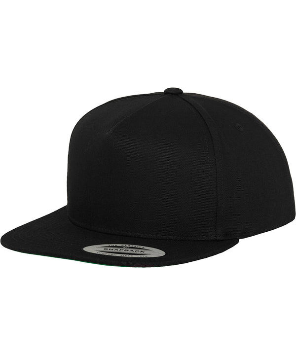 Flexfit Classic 5-panel Snapback - Black