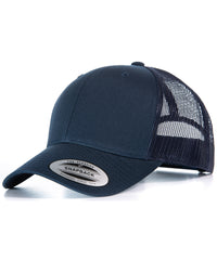 Flexfit Retro Trucker Cap - Navy/Navy
