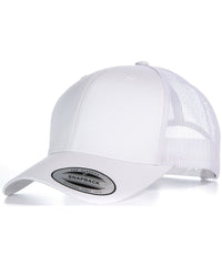 Flexfit Retro Trucker Cap - White/White