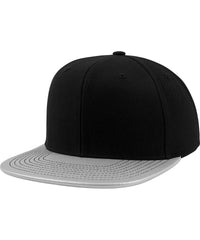 Flexfit Metallic Visor Snapback - Silver
