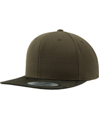 Flexfit Camo Visor Snapback - Olive Camo