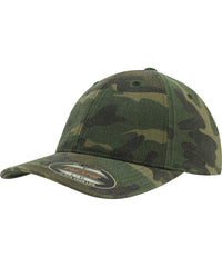 Flexfit Garment Washed Camo - Green Camo