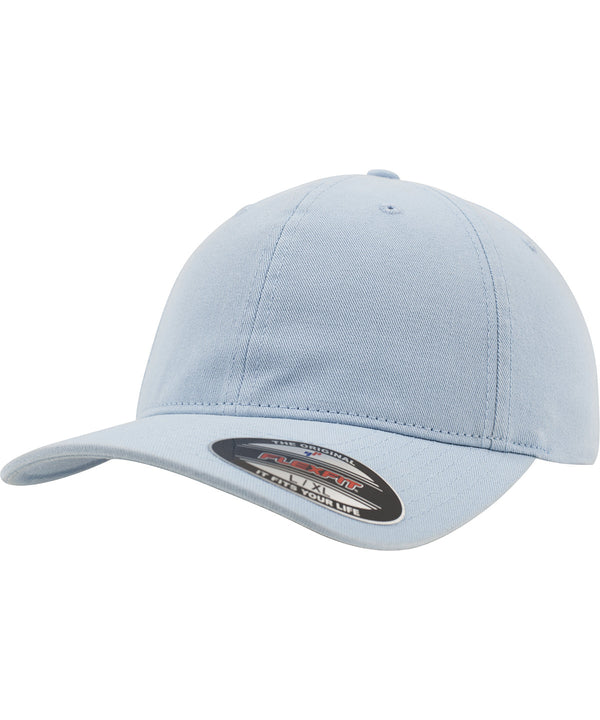 Flexfit Garment Washed Cotton Dad Hat - Light Blue