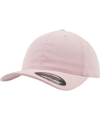 Flexfit Garment Washed Cotton Dad Hat - Pink