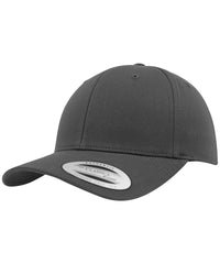 Flexfit Curved Classic Snapback - Charcoal