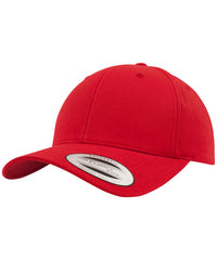 Flexfit Curved Classic Snapback - Red