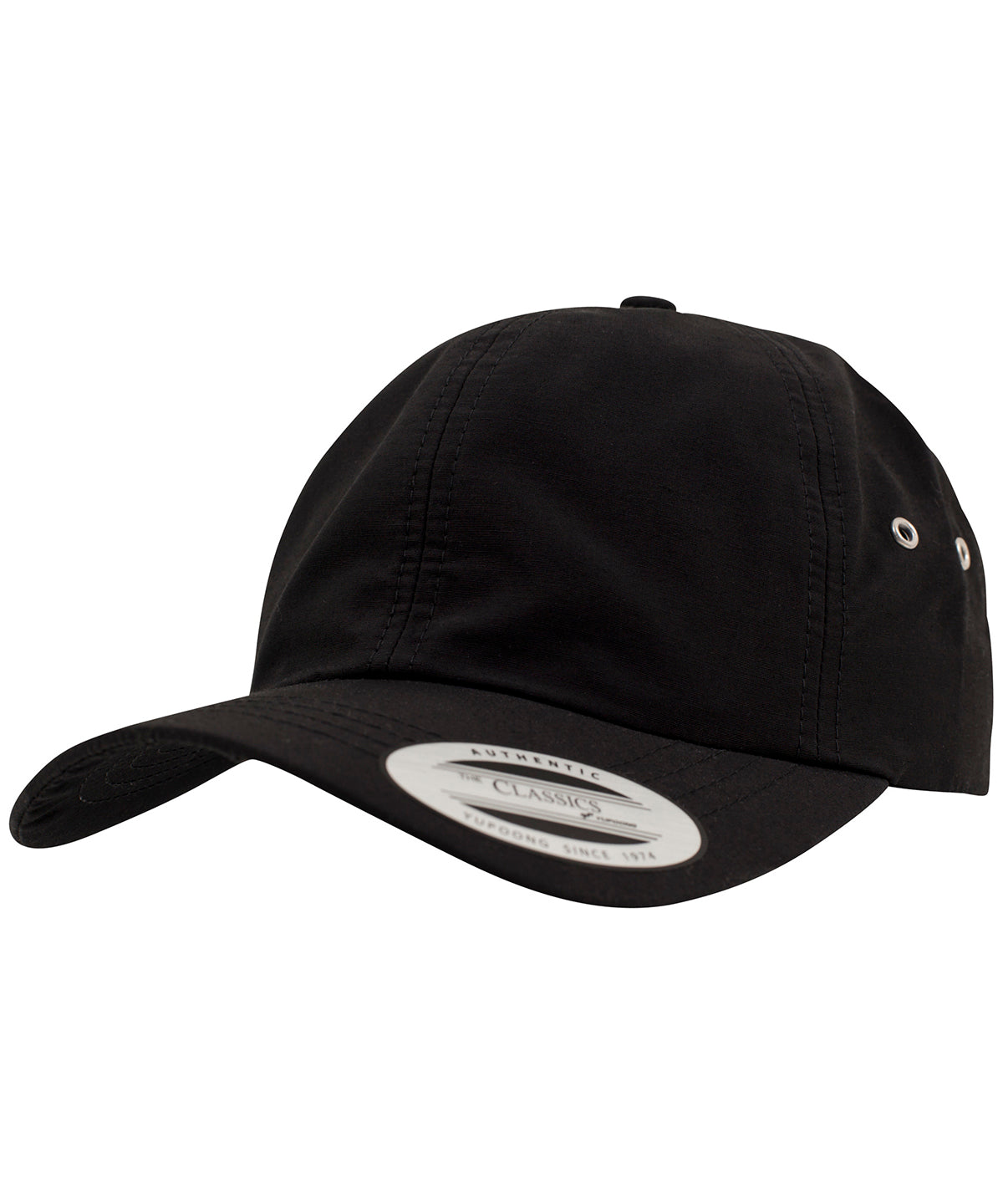 Flexfit Low-profile Water-repellent Cap - Black