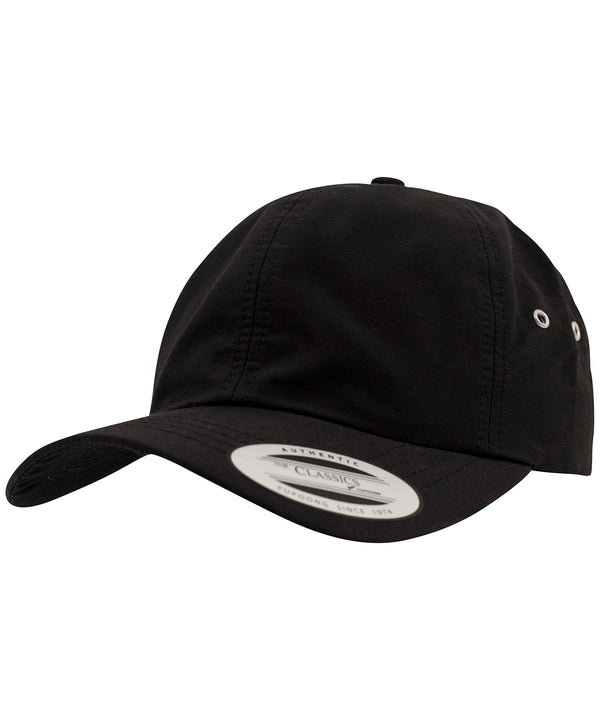 Flexfit Low-profile Water-repellent Cap - Black