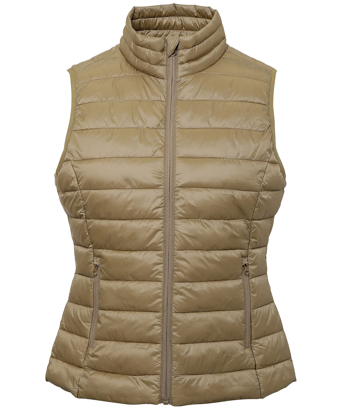 2786 Women's Terrain Padded Gilet - Khaki