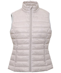 2786 Women's Terrain Padded Gilet - Oyster White