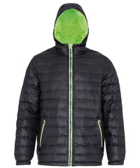 2786 Padded Jacket - Black/Lime