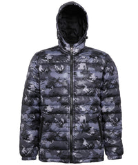 2786 Padded Jacket - Camo Grey
