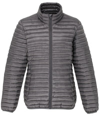 2786 Women's Tribe Fineline Padded Jacket - Steel