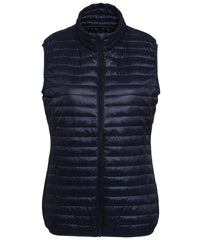 2786 Women's Tribe Fineline Padded Gilet - Navy