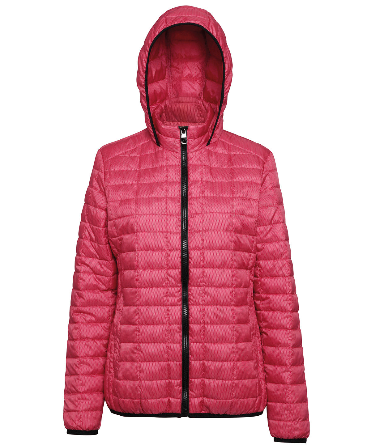 2786 Women's Honeycomb Hooded Jacket - Red