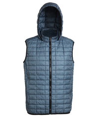 2786 Honeycomb Hooded Gilet - Steel*