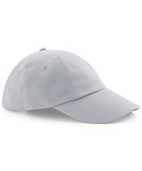 Beechfield Low-profile Heavy Cotton Drill Cap - Grey (Light)