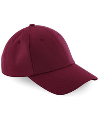 Beechfield Authentic Baseball Cap - Burgundy