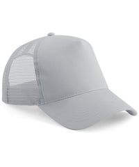 Beechfield Snapback Trucker - Light Grey/Light Grey