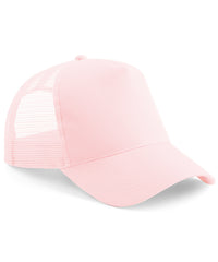 Beechfield Snapback Trucker - Pastel Pink/Pastel Pink
