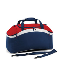 BagBase Teamwear Holdall - French Navy/Classic Red/White
