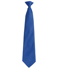 Premier 'Colours Originals' Fashion Clip Tie - Royal