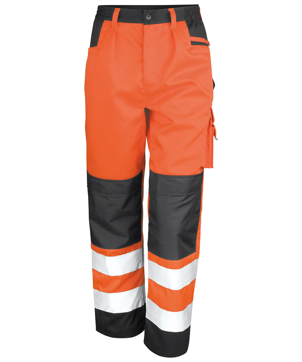 Result Safety Cargo Trousers - Orange