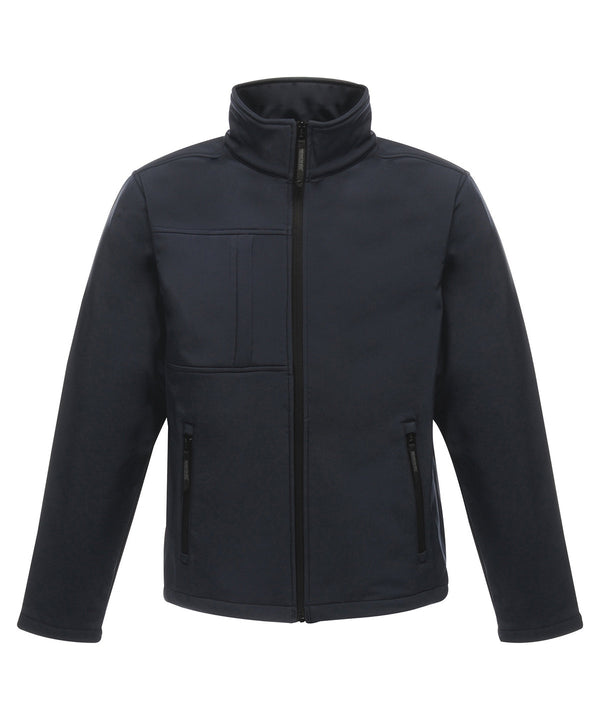 Regatta Octagon Ii Printable 3-layer Membrane Softshell - Navy/Seal Grey*