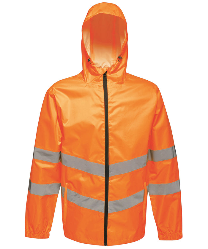 Regatta High-vis Pro Pack-away Jacket - Orange