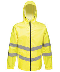 Regatta High-vis Pro Pack-away Jacket - Yellow