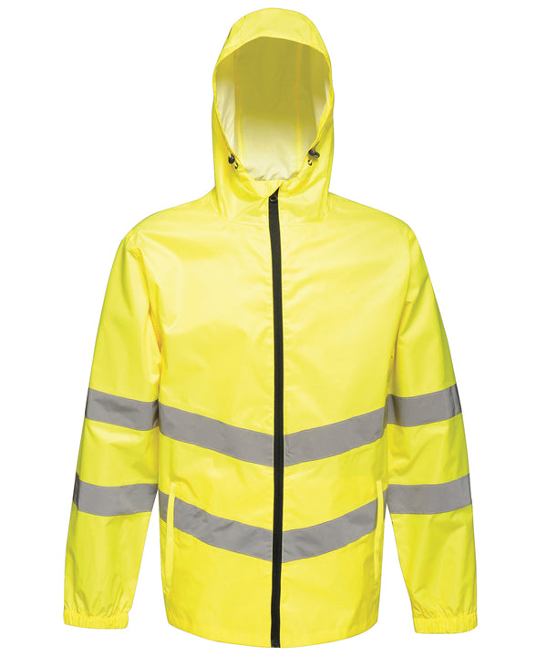 Regatta High-vis Pro Pack-away Jacket - Yellow