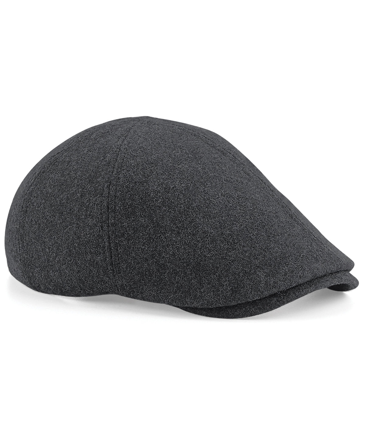 Beechfield Melton Wool Ivy Cap - Charcoal Marl
