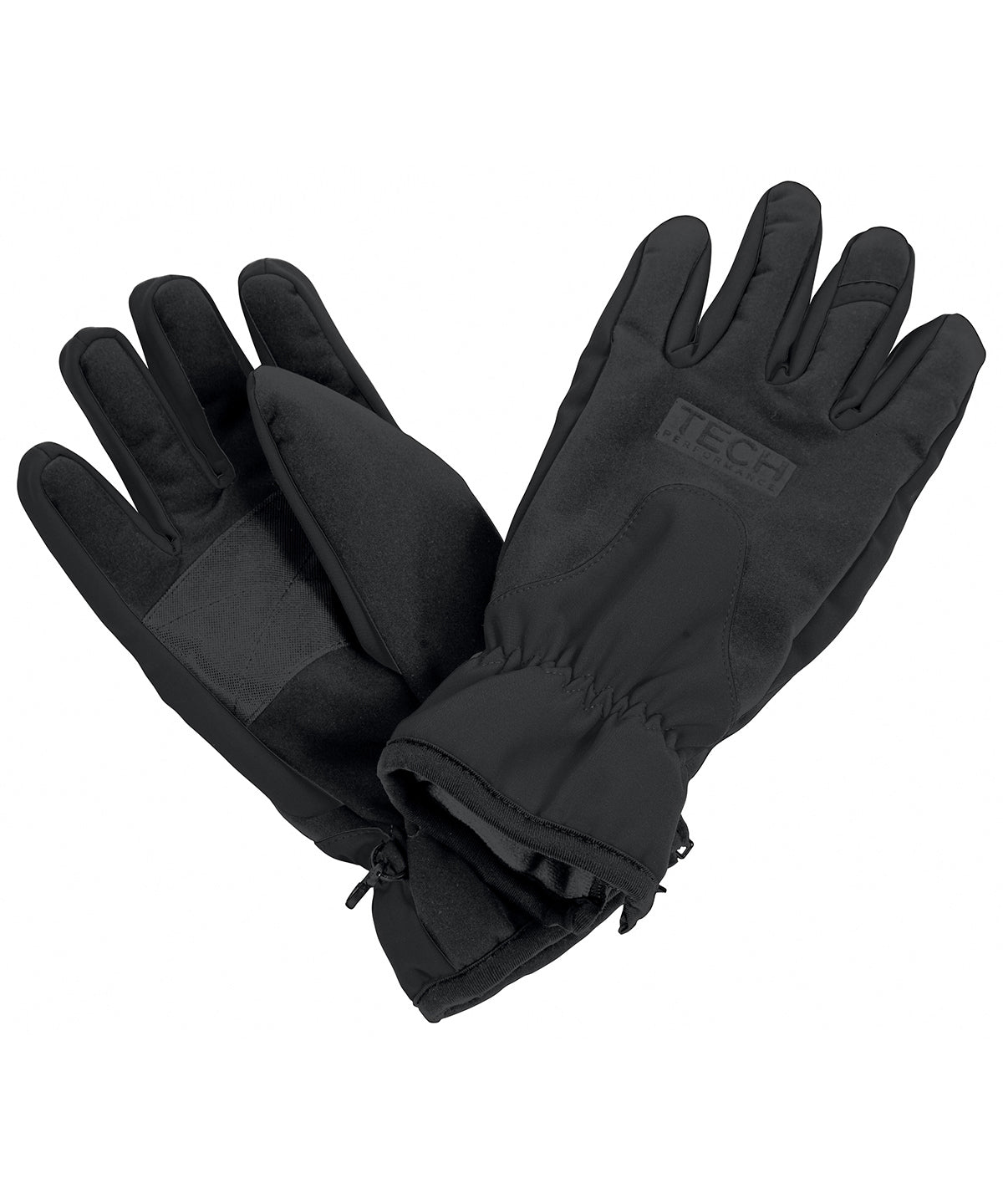 Resultwinteressentials Tech Performance Softshell Glove - Black/Black