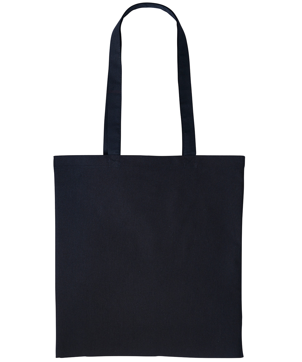 Nutshell Cotton Shopper Long Handle - Black