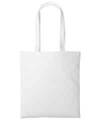 Nutshell Cotton Shopper Long Handle - White